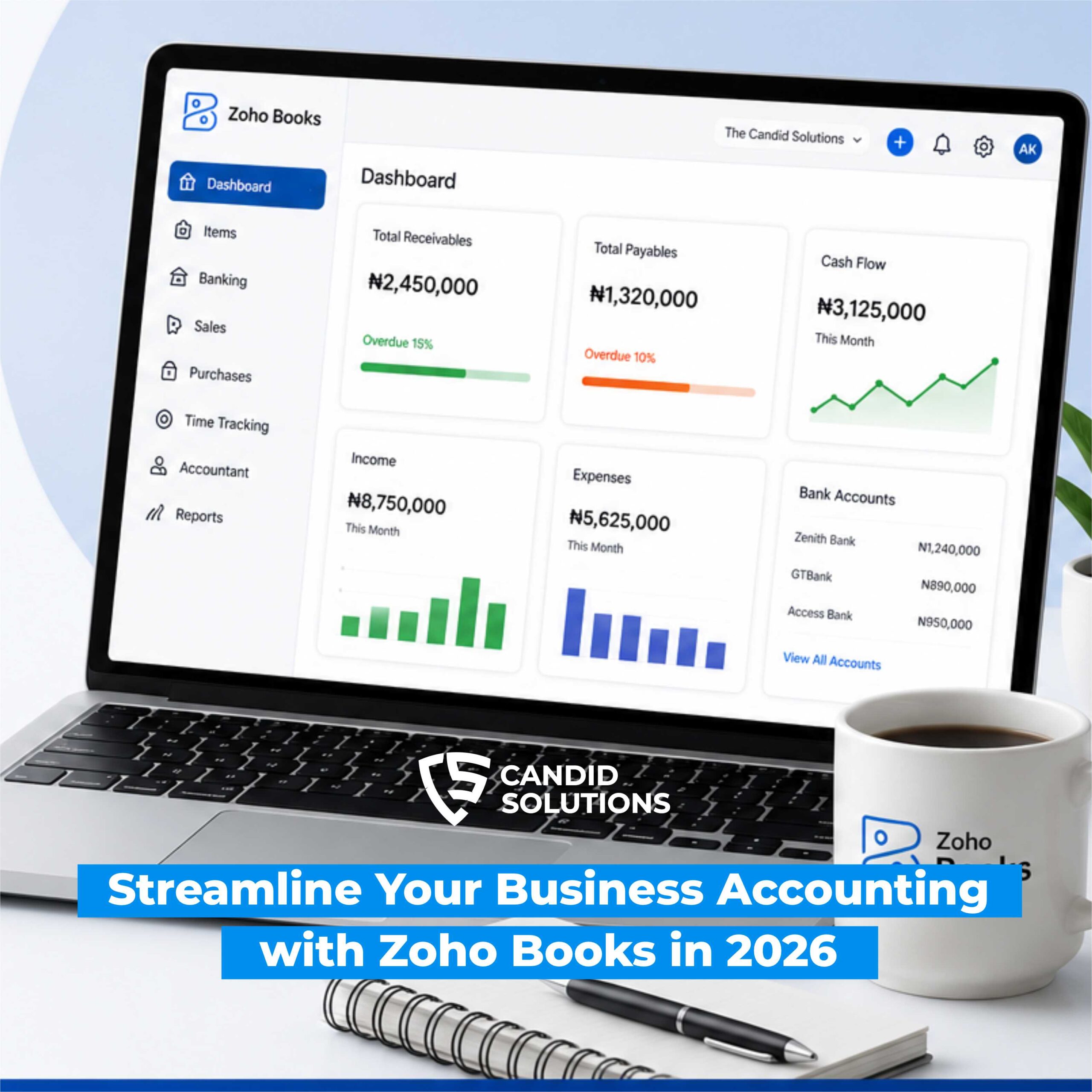 Streamline Your Business Accounting with Zoho Books in 2026